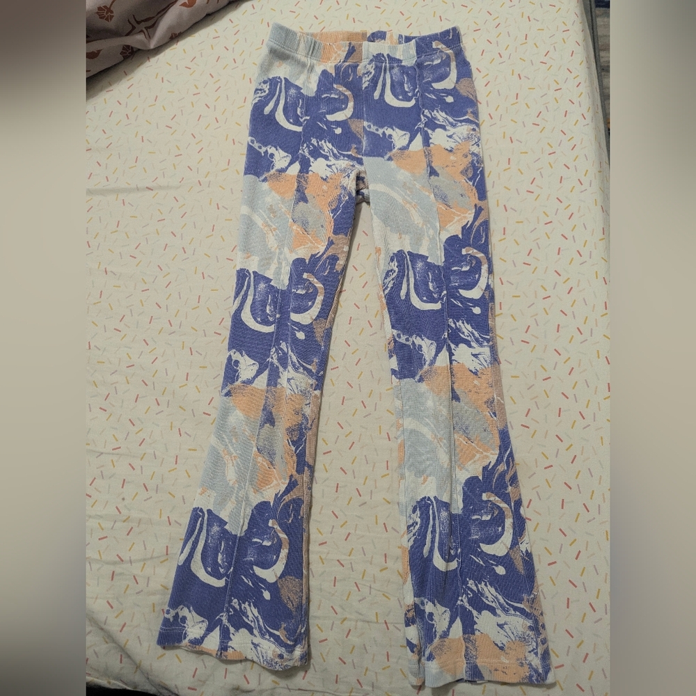 Tea Collection Abstract Ribbed Leggings